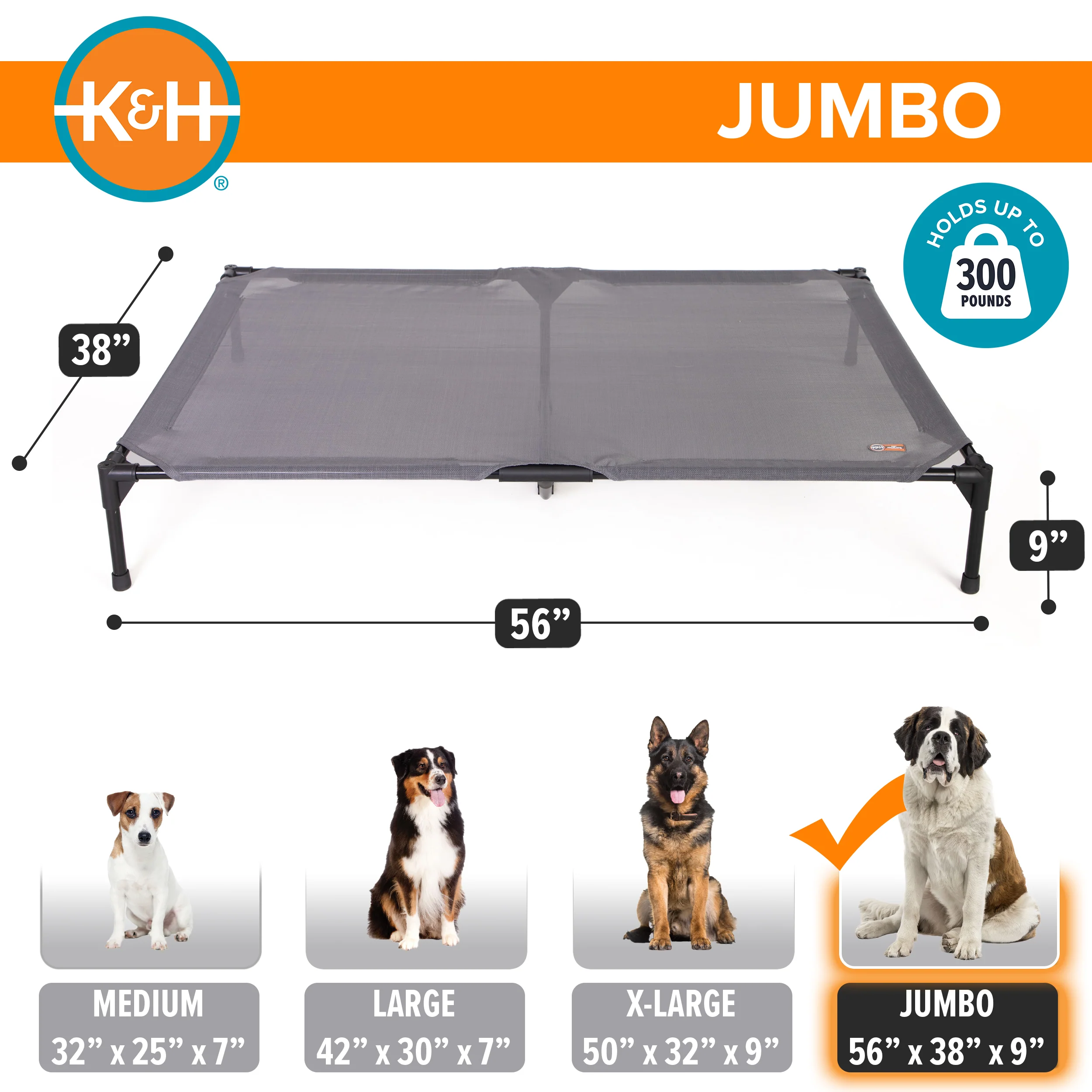 K&H All Season All Weather Dog Cot - Image 9