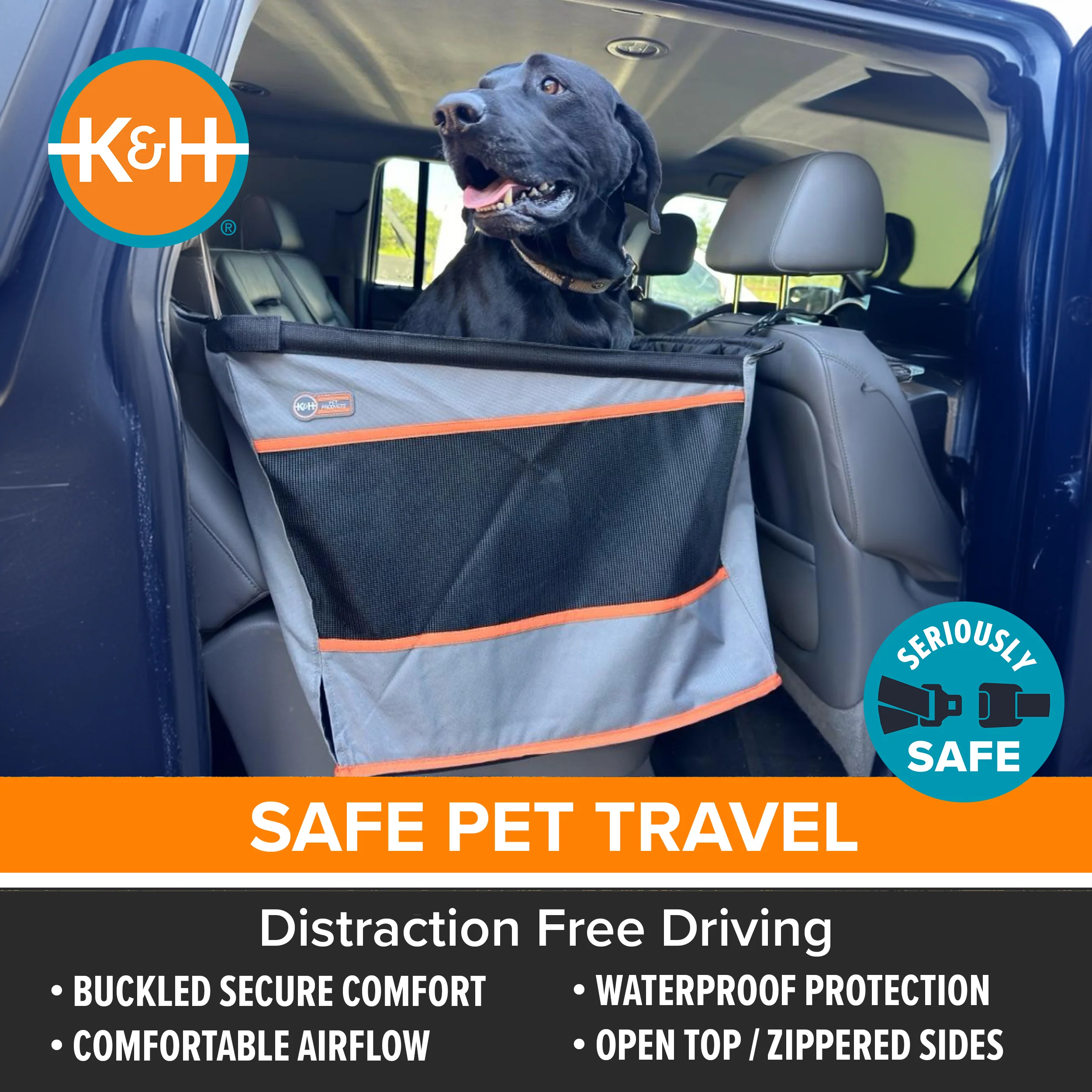 K&H Buckle n' Go Pet Seat - Image 3