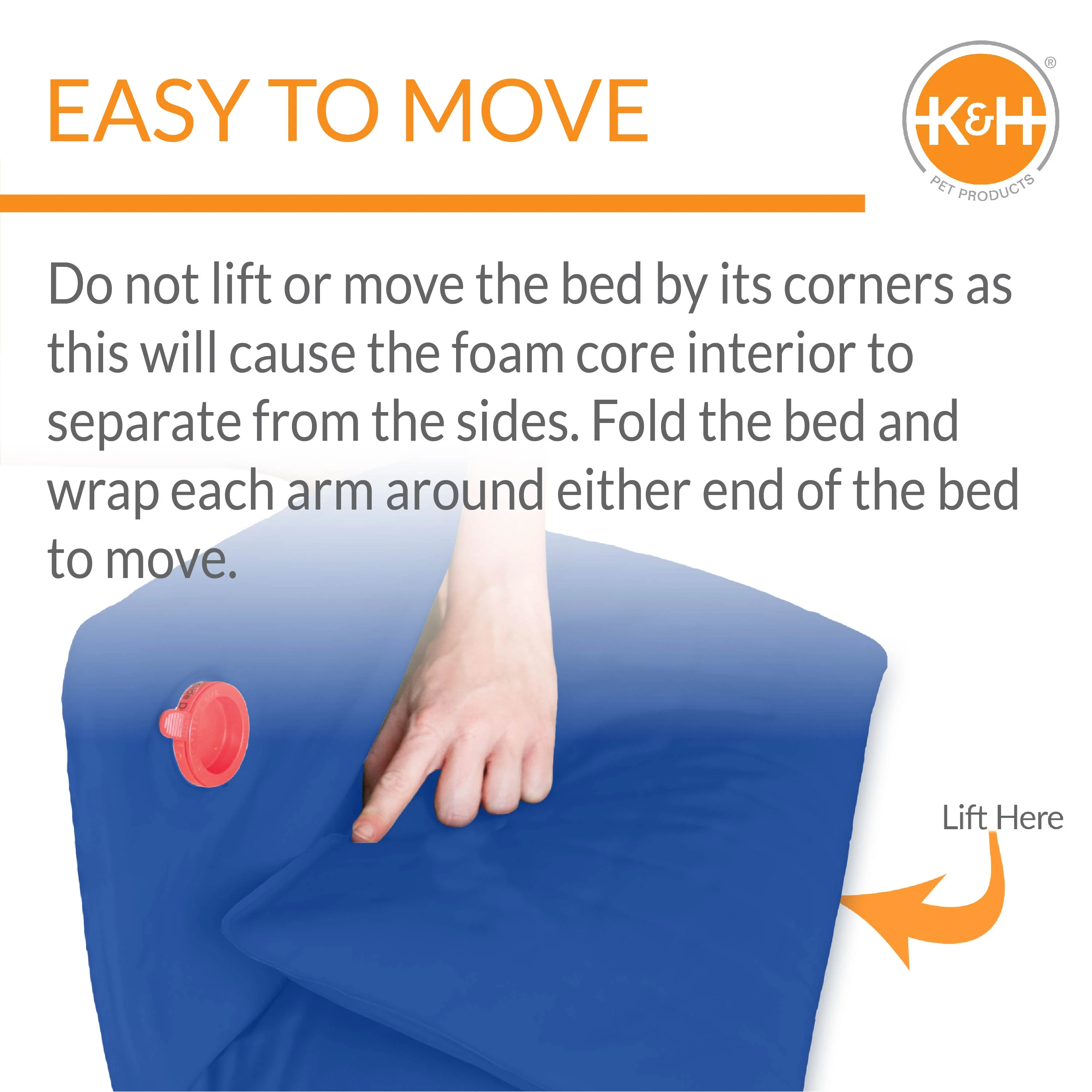 K&H Cool Bed III Cooling Dog Bed - Image 6