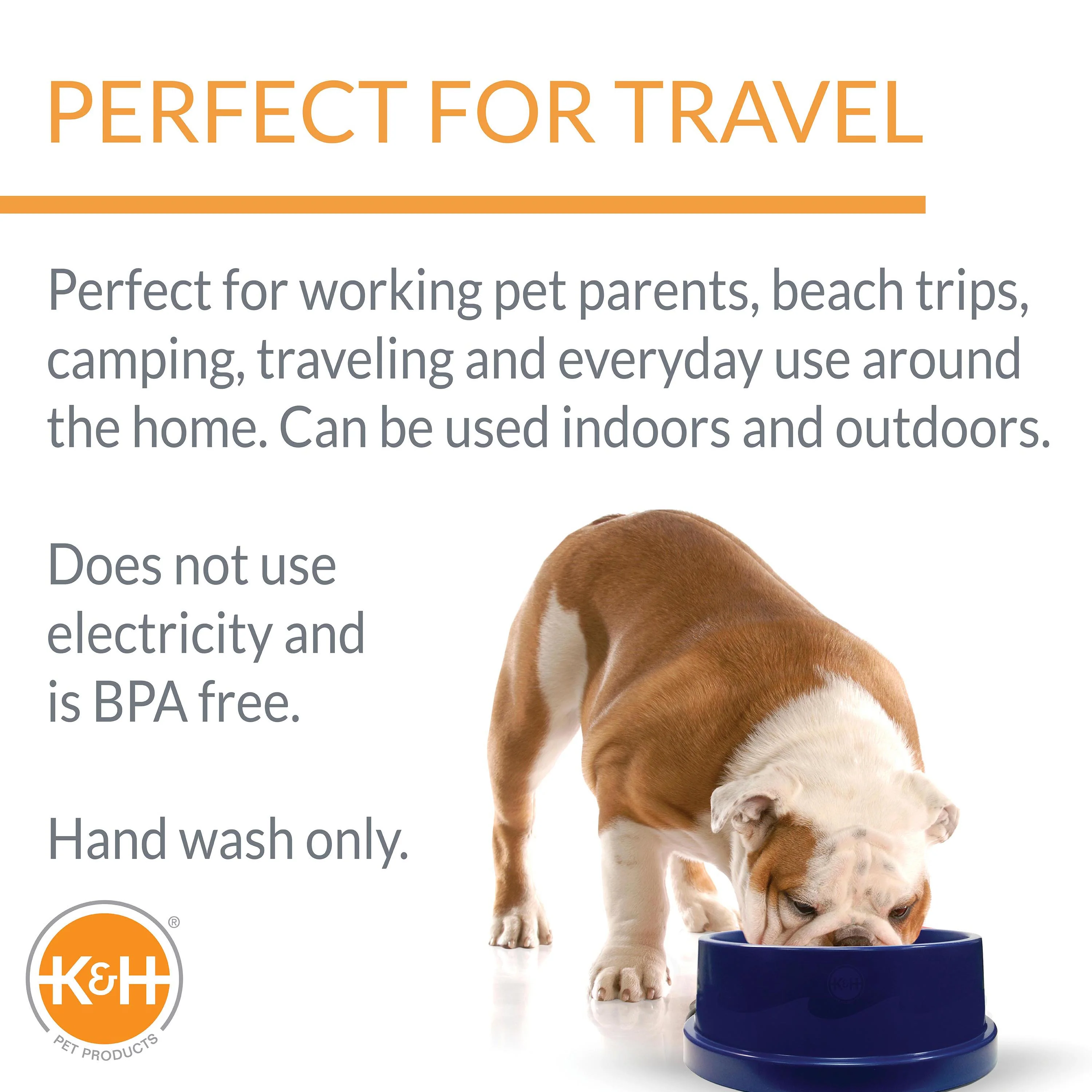 K&H Coolin' Bowl - Cooling Water Bowl for Pets - Image 5