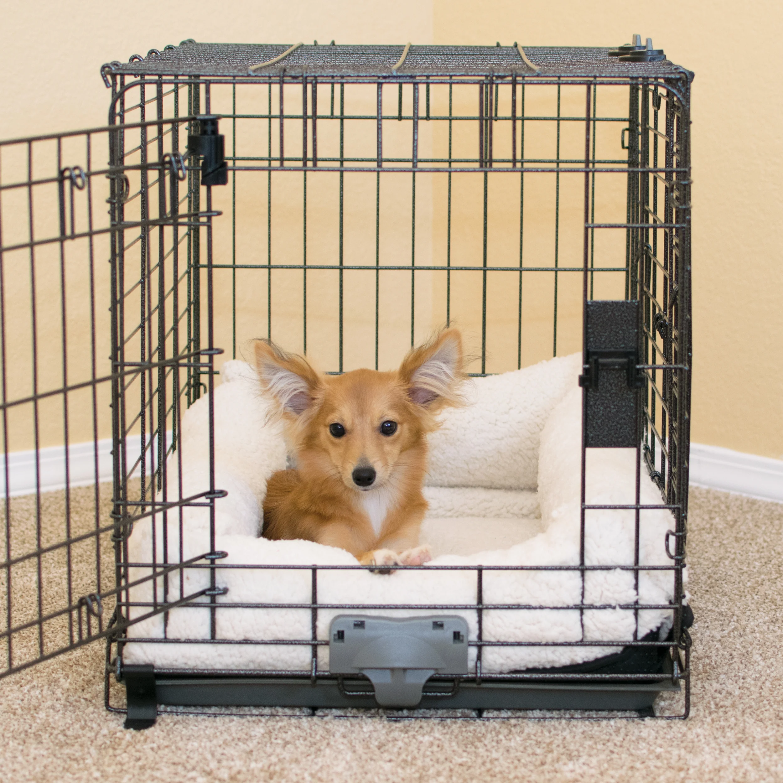 K&H Deluxe Bolster Crate Pad - Image 9