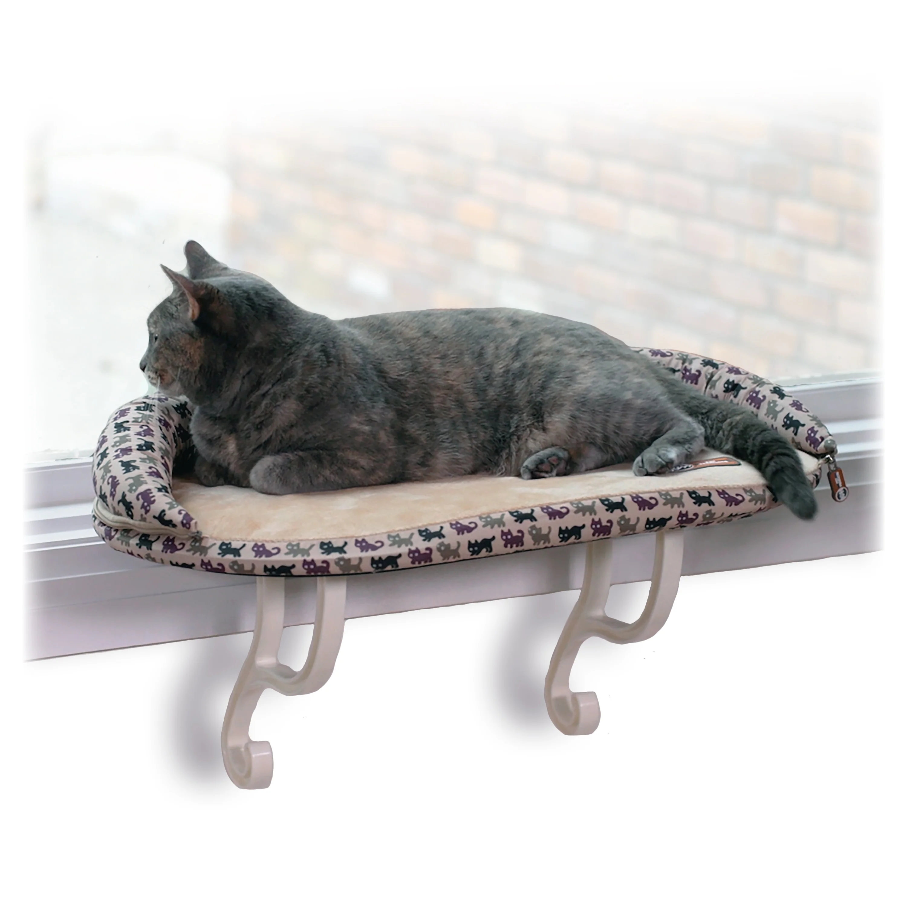 K&H Deluxe Kitty Sill with Bolster - Image 8