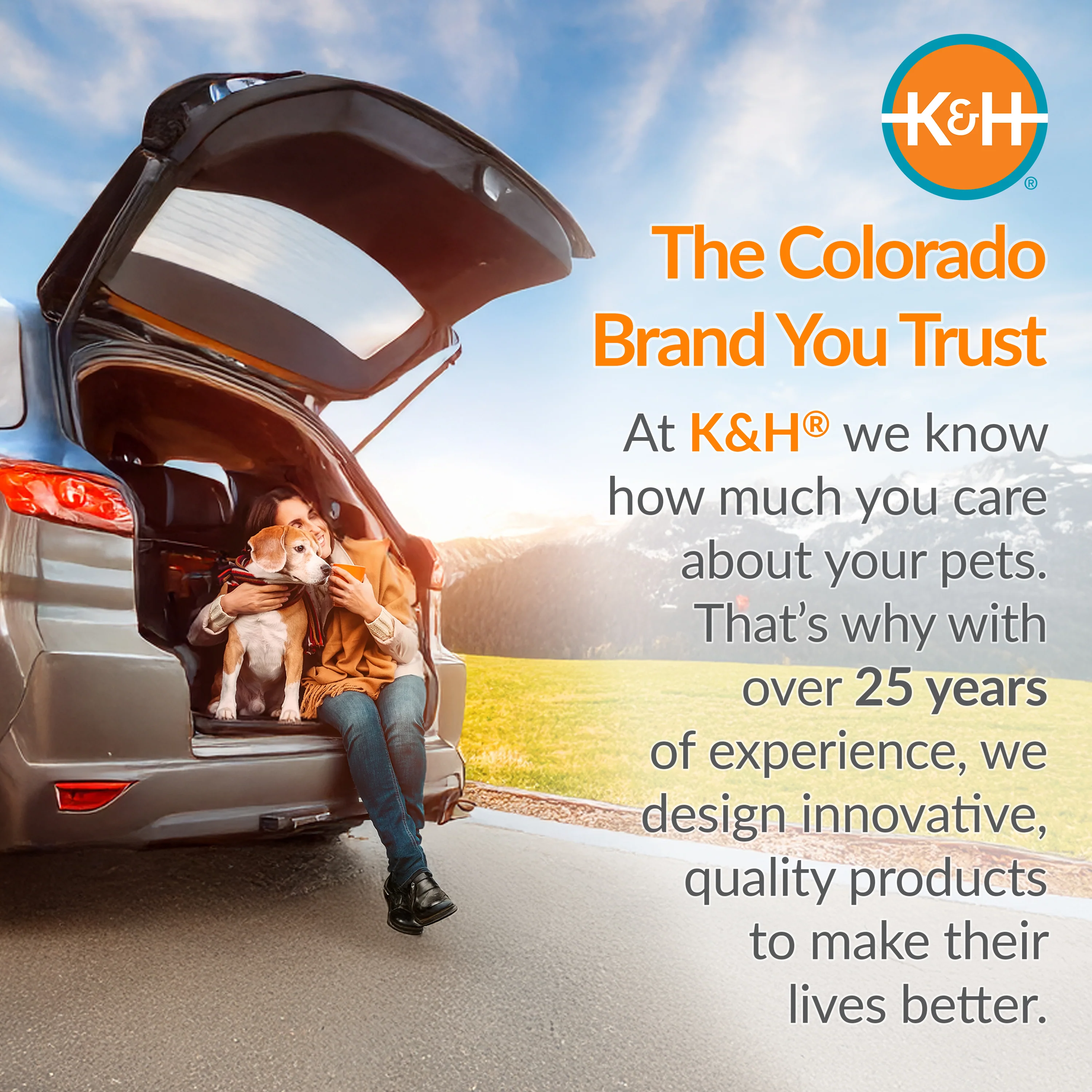 K&H Portable Pet Console Booster Dog Car Seat - Image 8