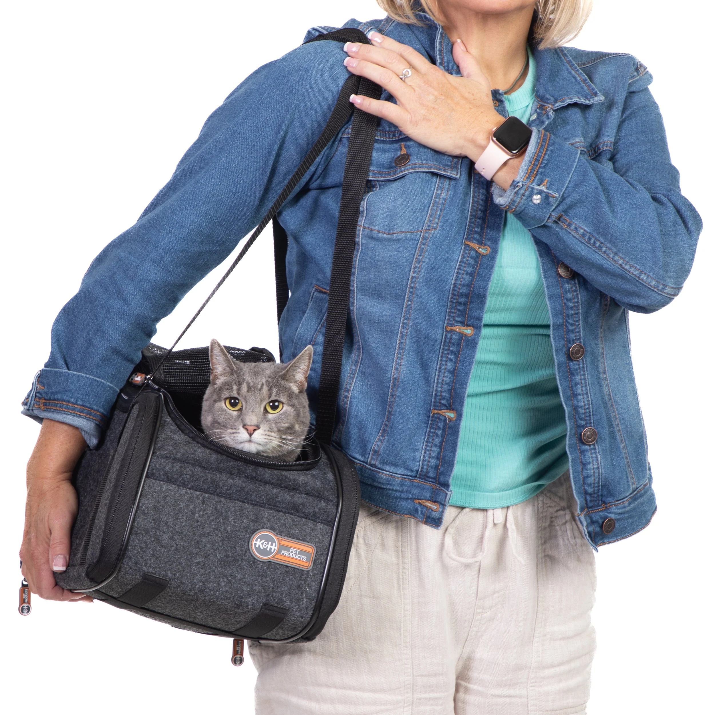 K&H Portable Pet Console Booster Dog Car Seat - Image 9