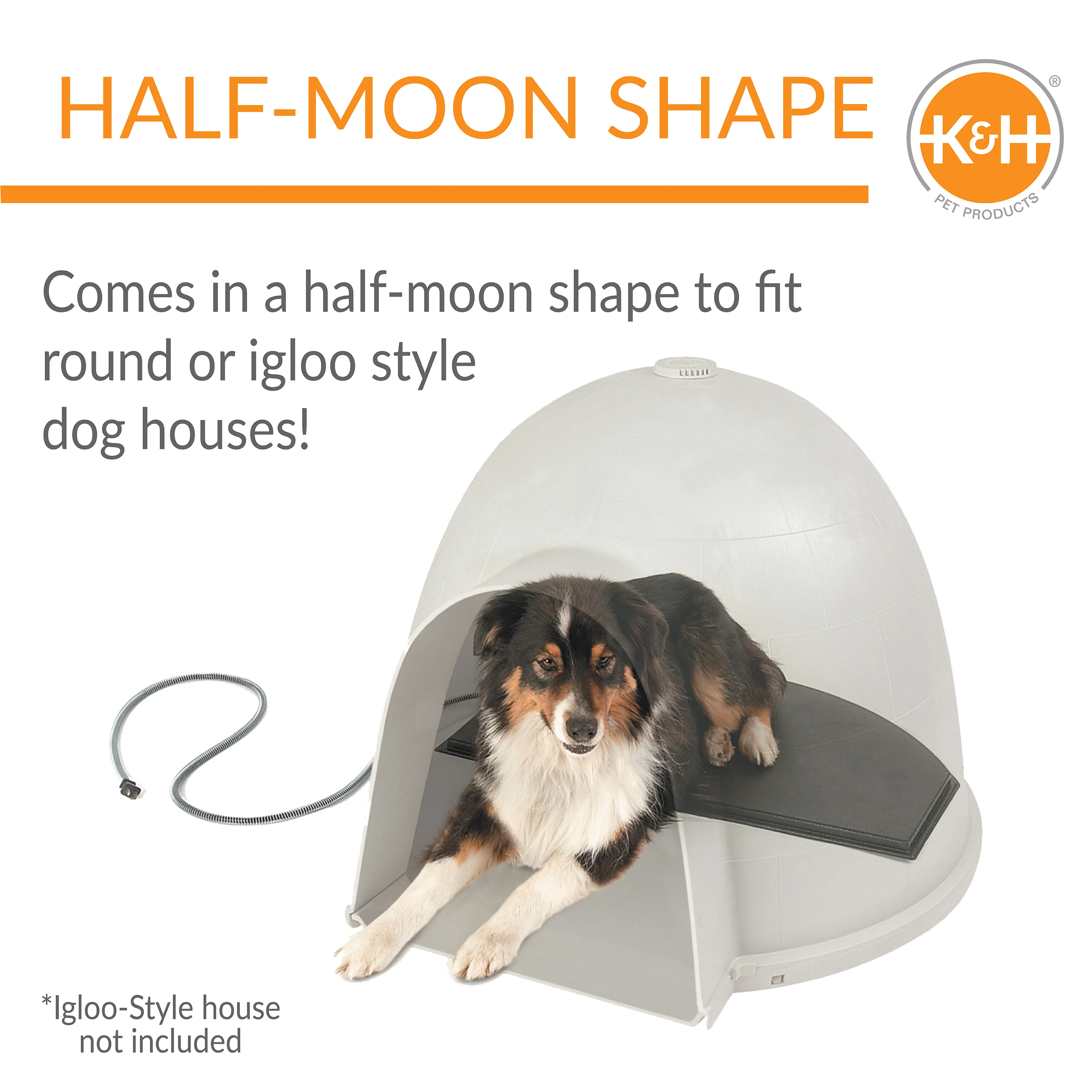 K&H Lectro-Kennel® Igloo-Style Outdoor Heated Pad - Image 5
