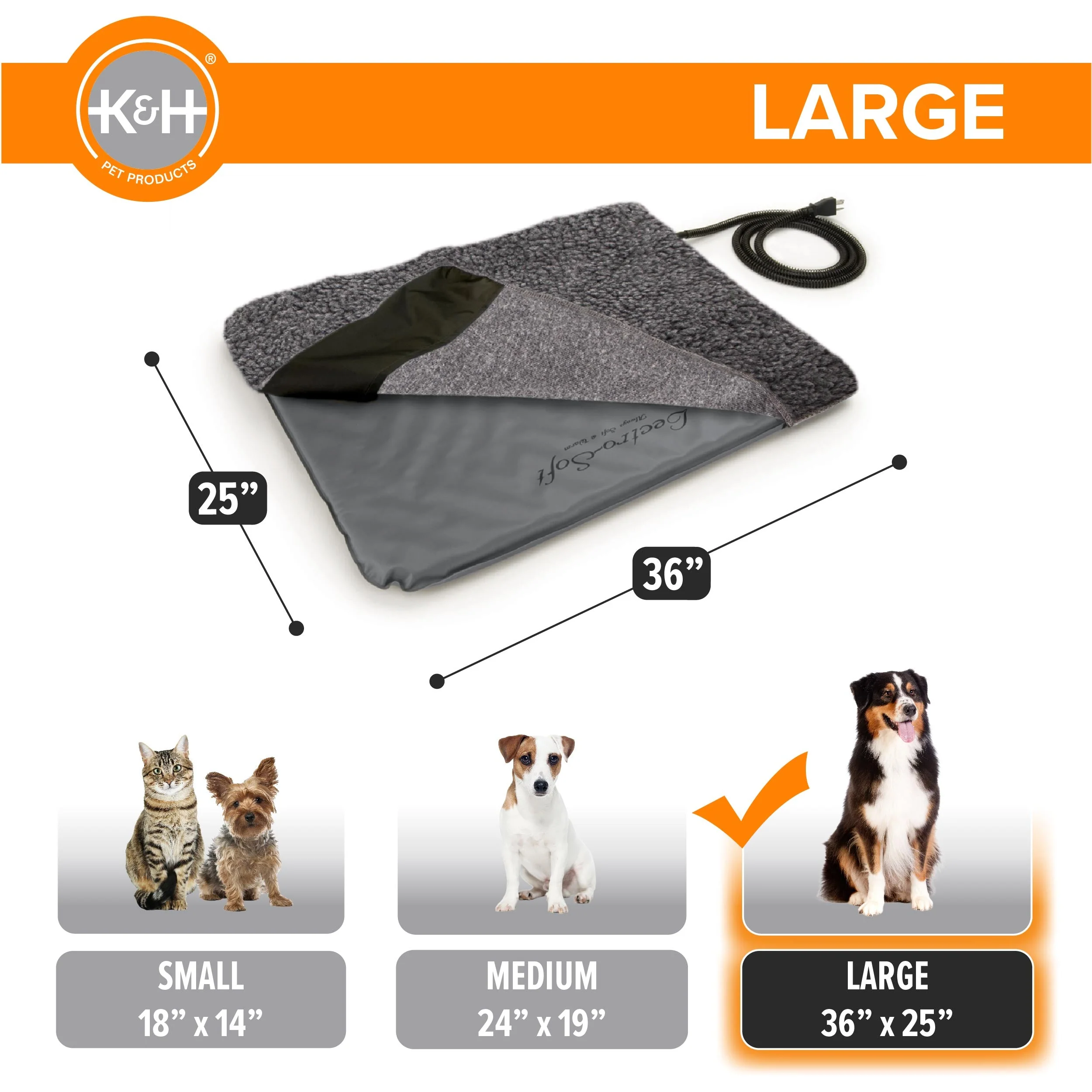 K&H Lectro-Soft™ Outdoor Heated Pet Bed - Image 10
