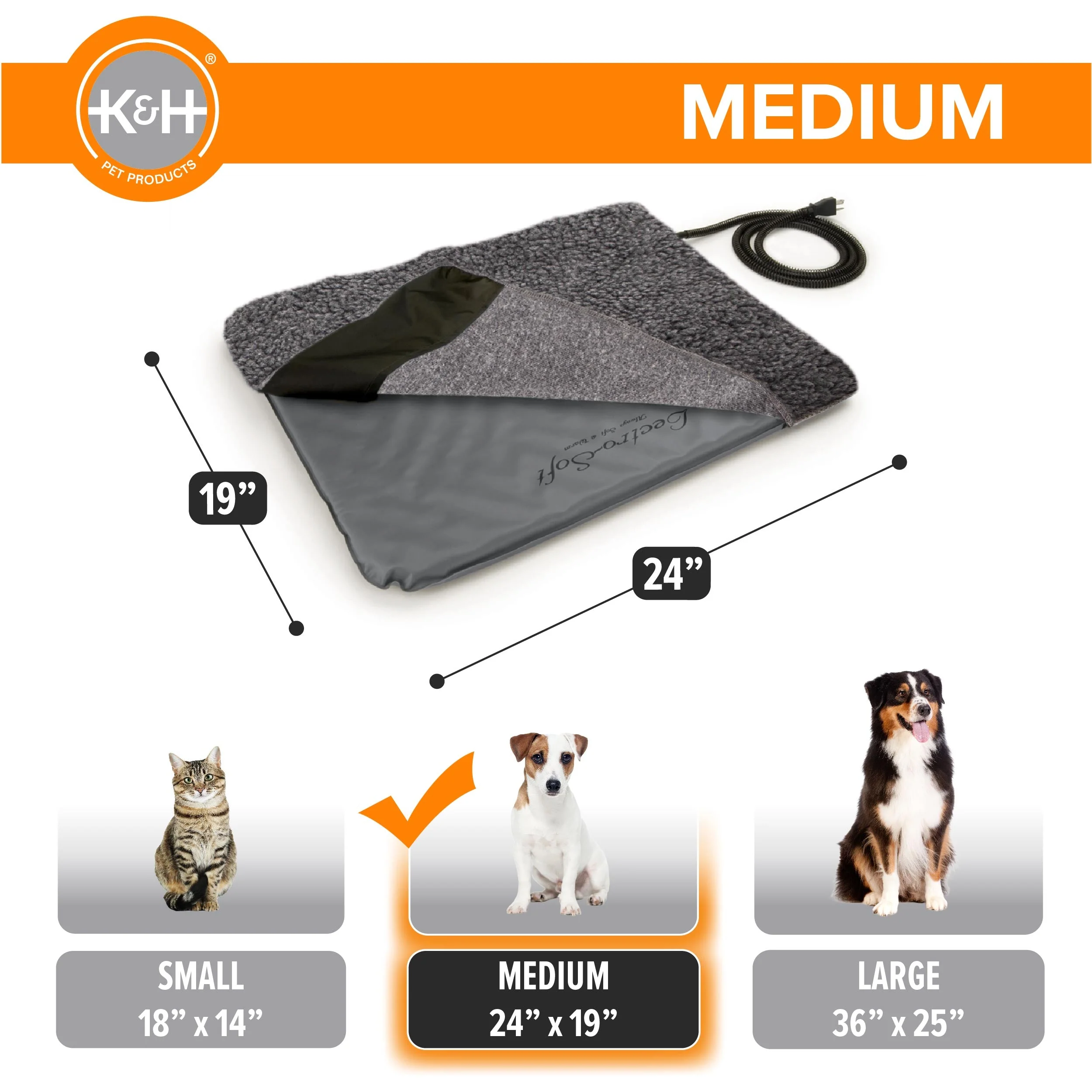 K&H Lectro-Soft™ Outdoor Heated Pet Bed - Image 9