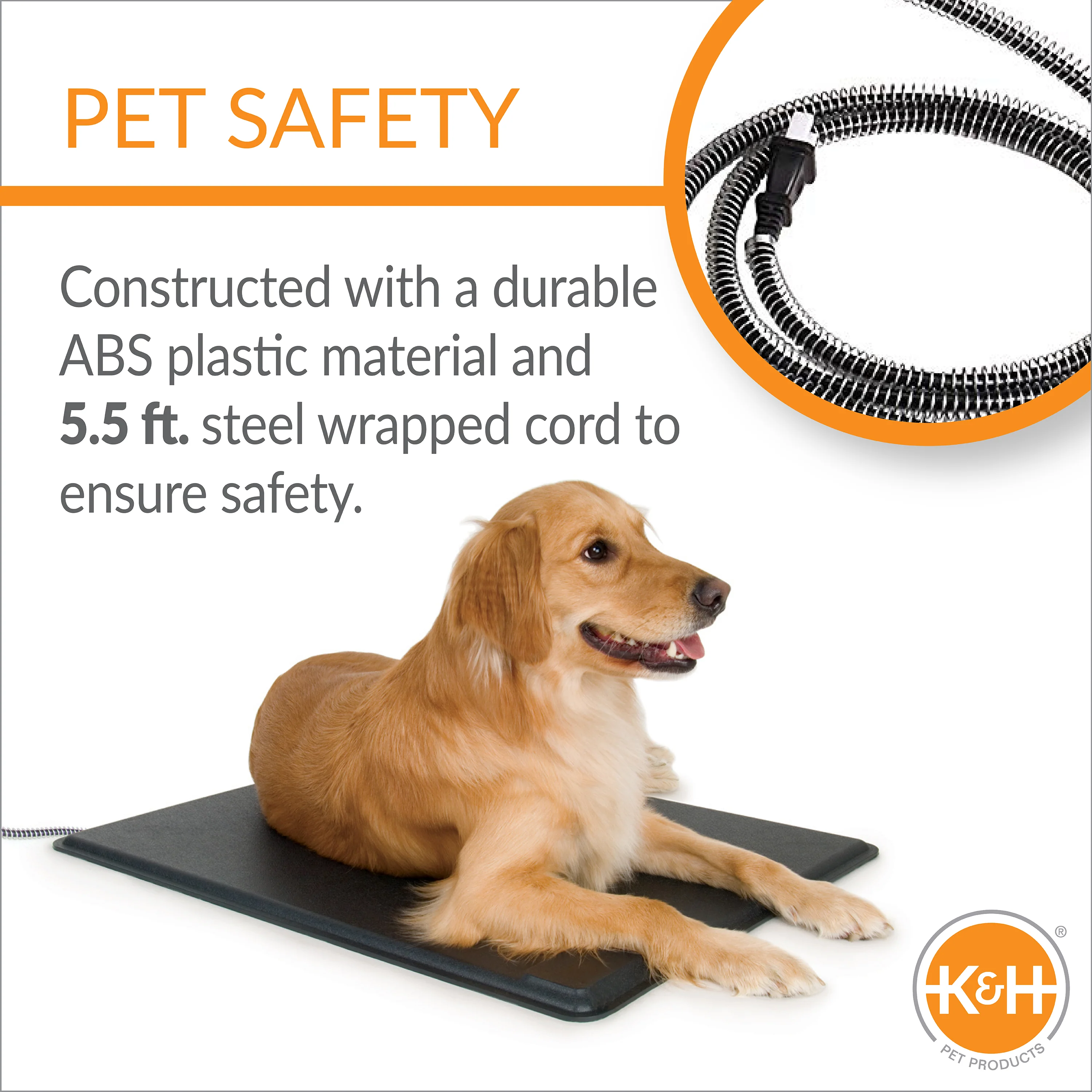 K&H Original Lectro-Kennel® Outdoor Heated Pet Pad - Image 5