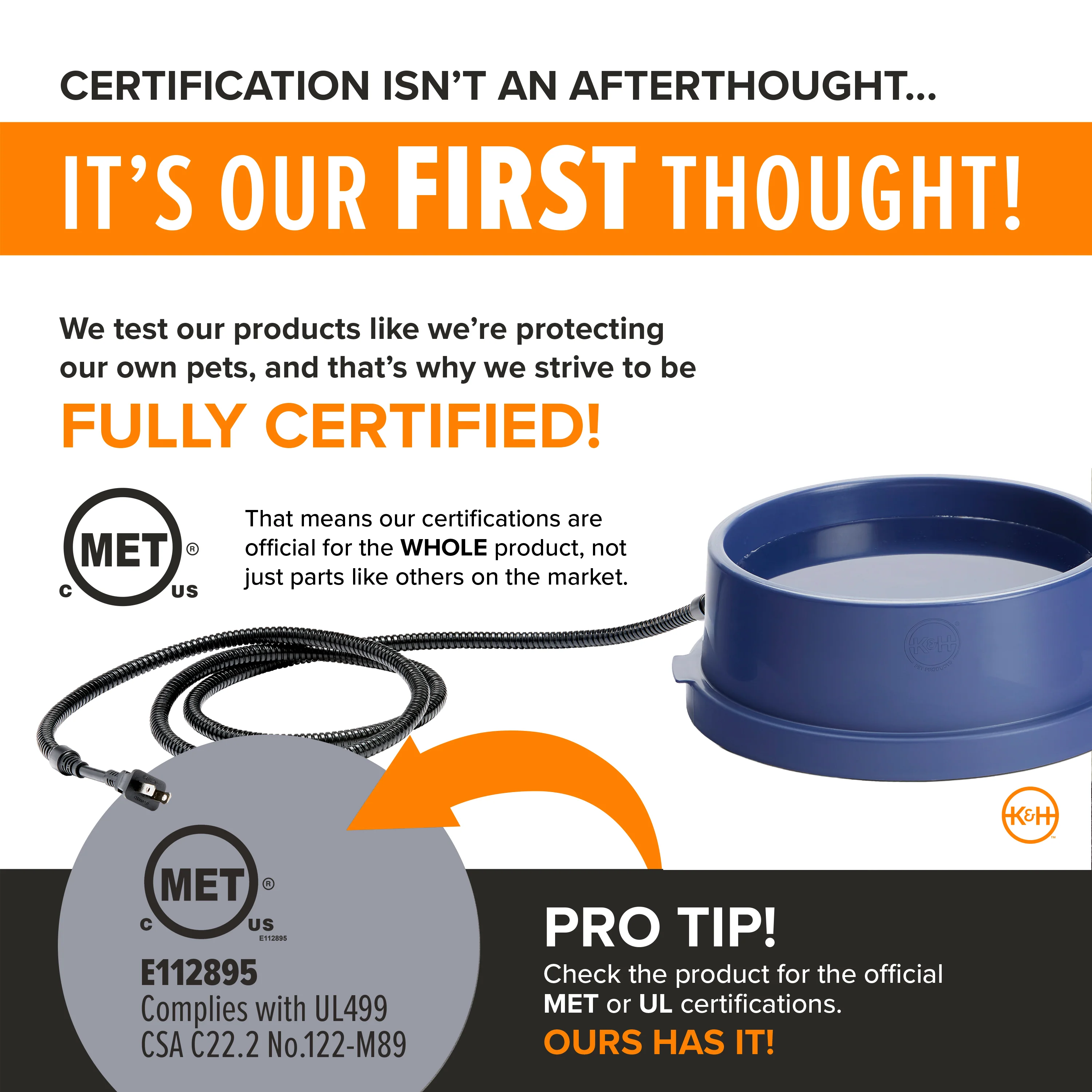 K&H Thermal-Bowl Heated Outdoor Water Bowl - Image 4