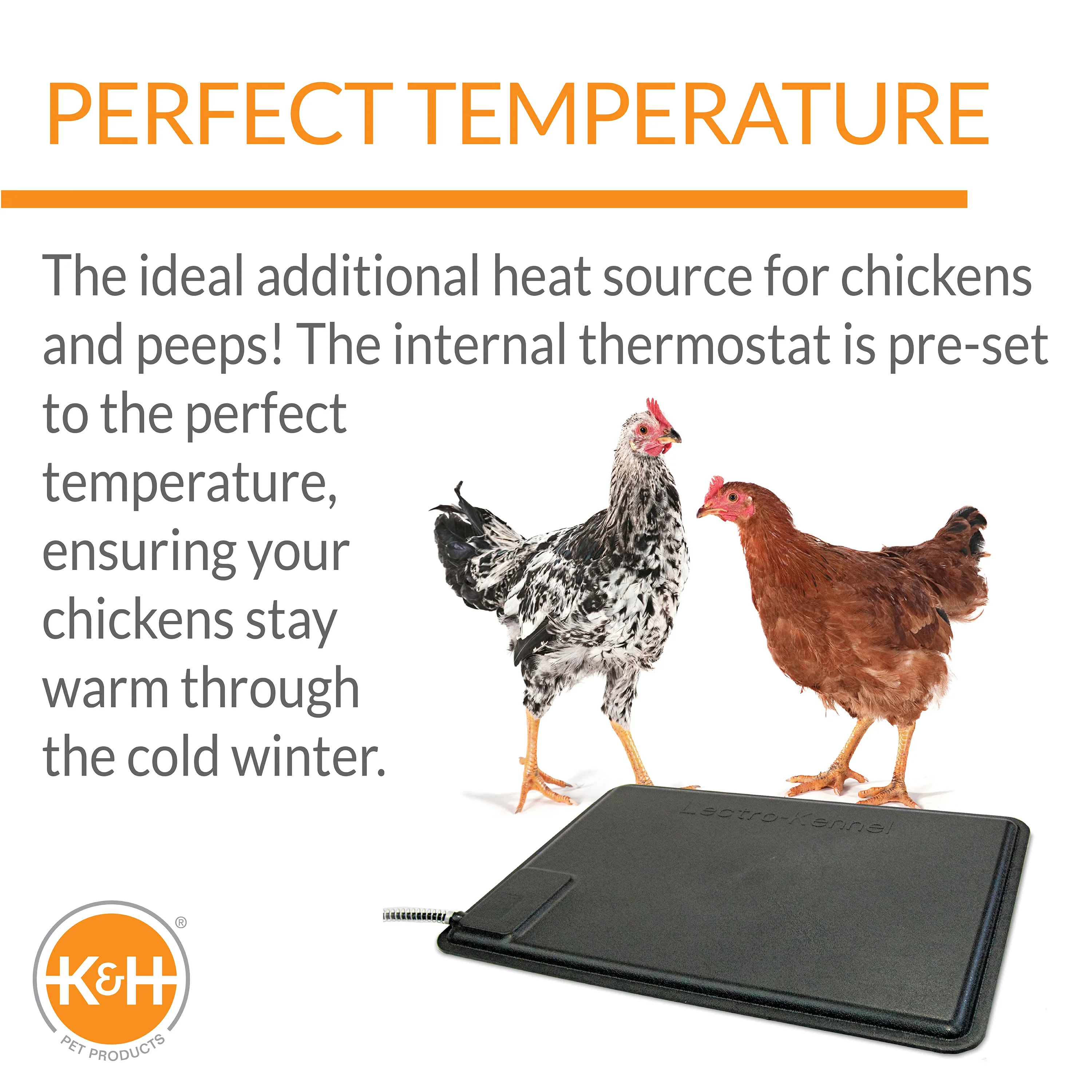 K&H Thermo-Chicken Heated Pad - Image 3