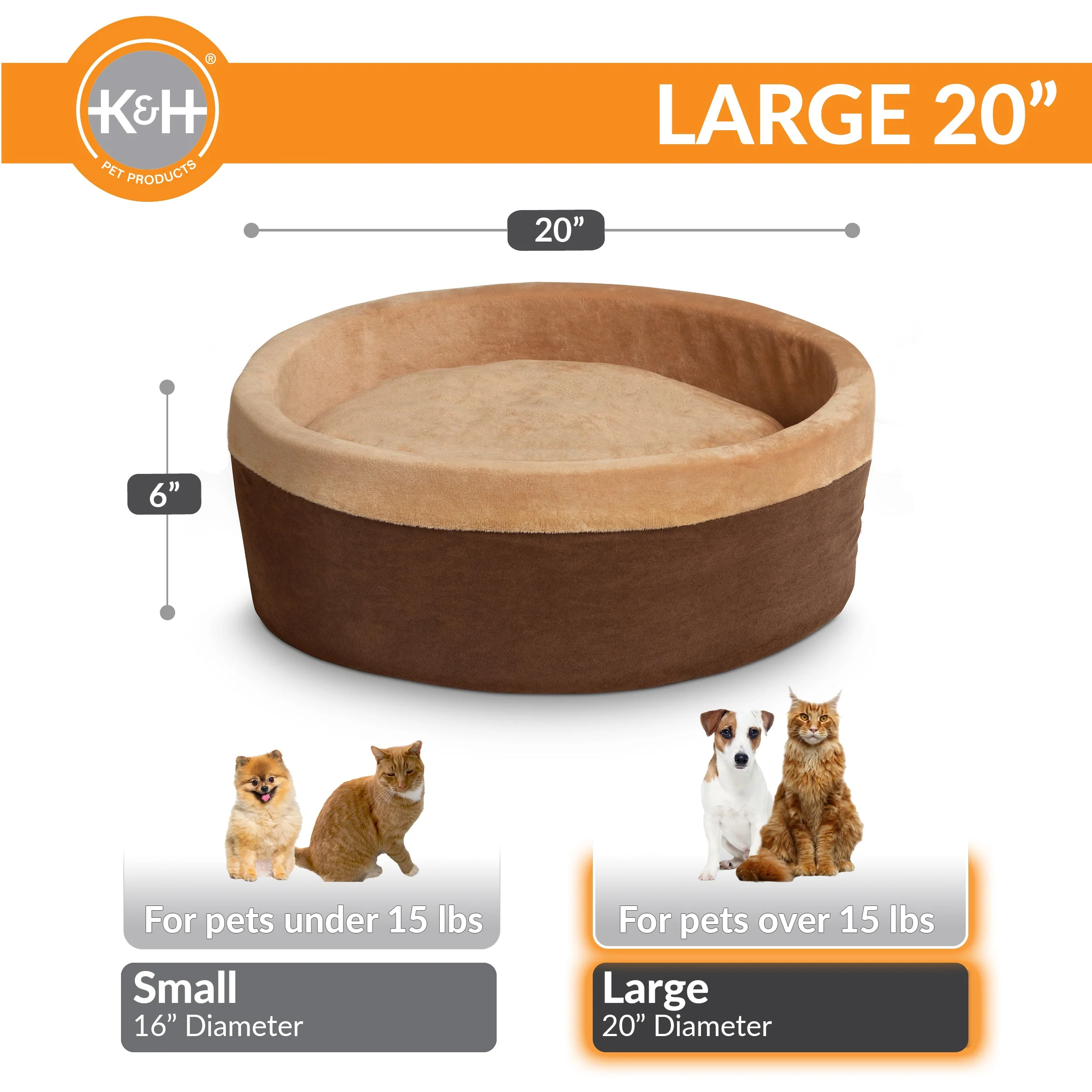 K&H Thermo-Kitty Bed Heated Cat Bed - Image 6