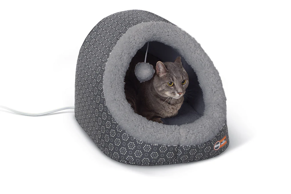 K&H Thermo-Pet Cave Heated Cat Bed - Image 7