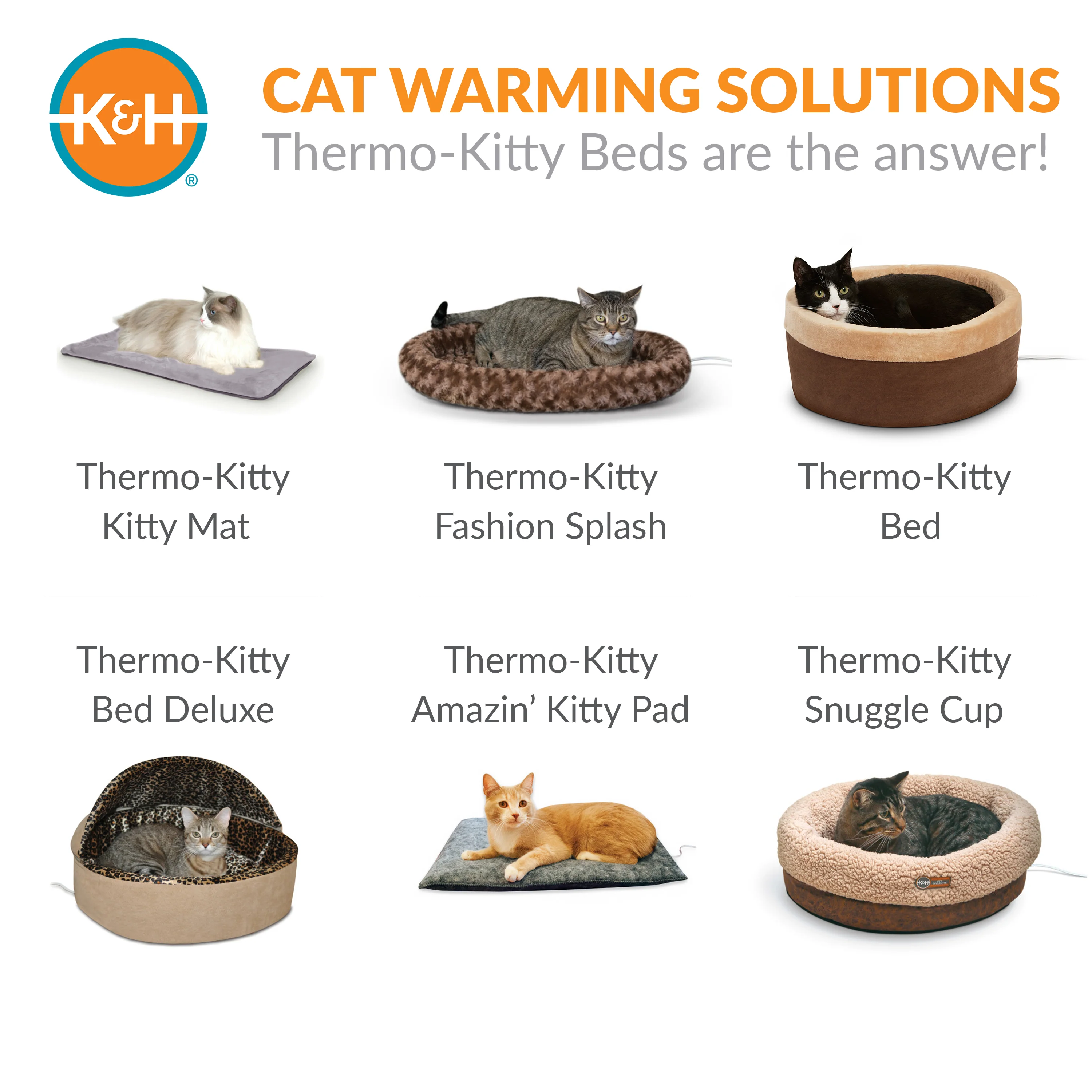 K&H Amazin' Thermo-Kitty Pad Heated Cat Bed - Image 6