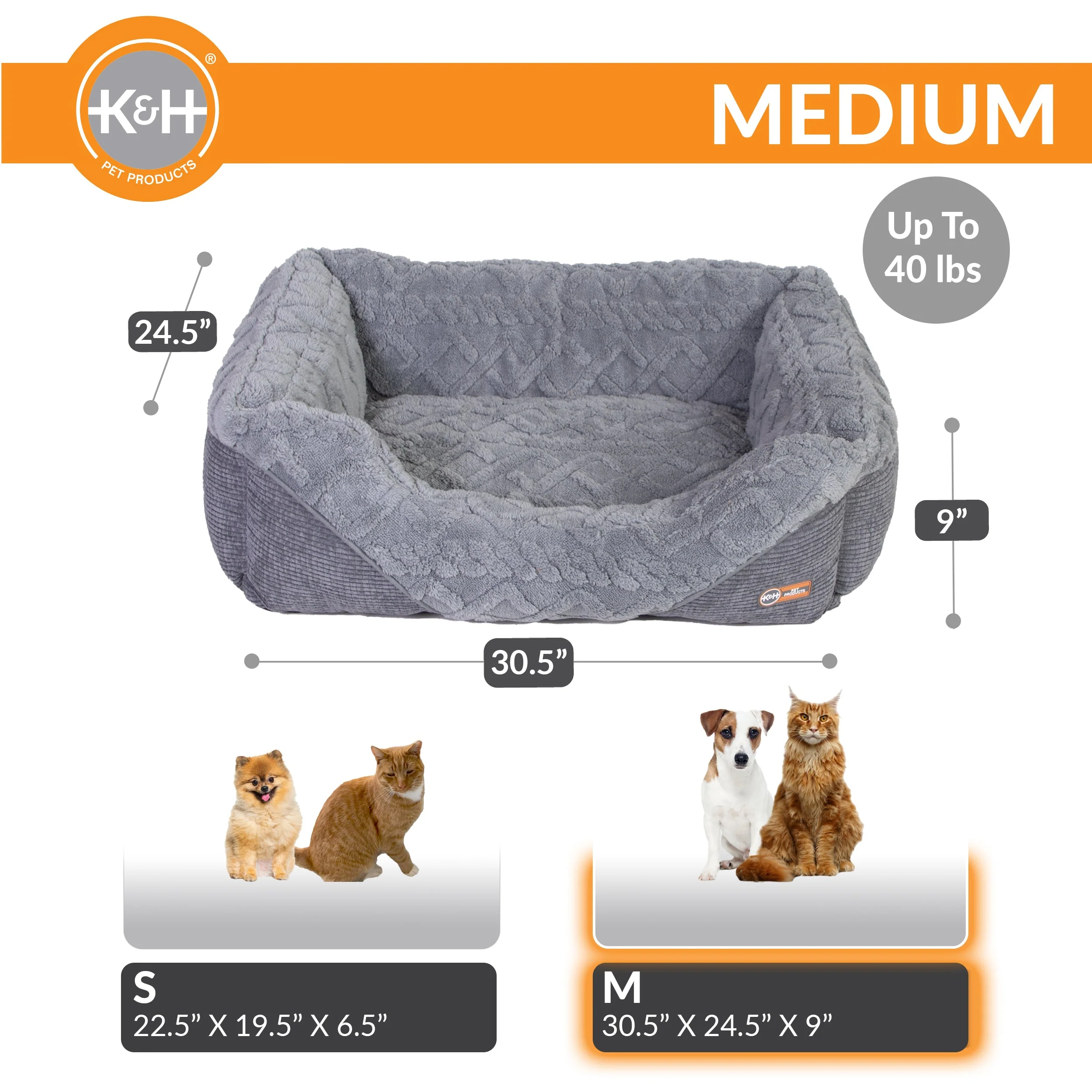 K&H Thermo-Pet Lounge Sleeper Heated Cat & Dog Bed - Image 7