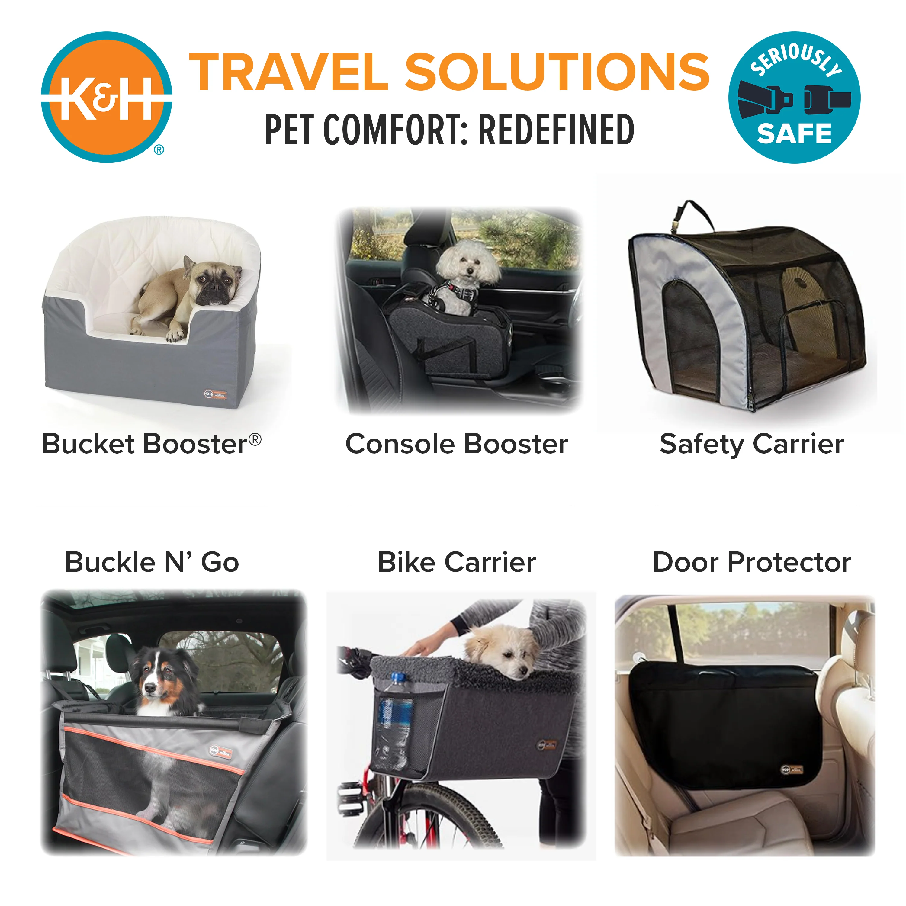 K&H Travel Bike Basket for Pet - Image 18