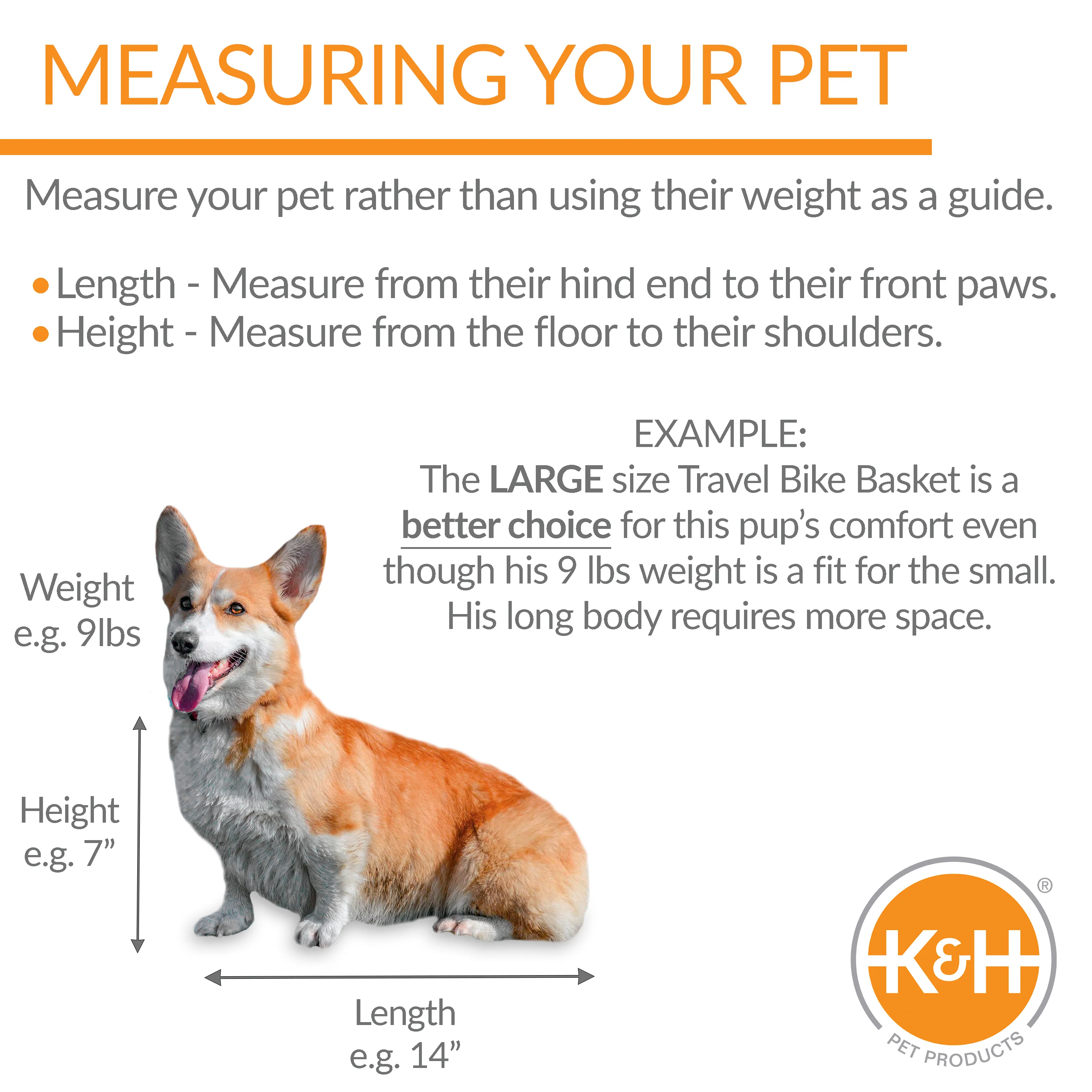 K&H Travel Bike Basket for Pet - Image 7