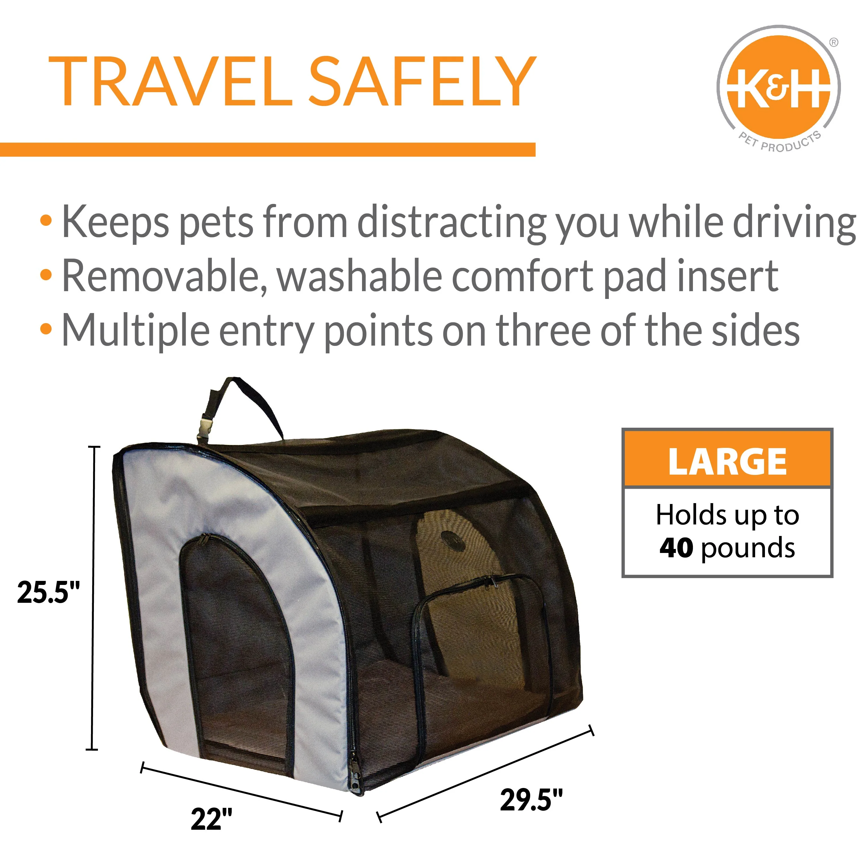 K&H Travel Safety Carrier - Image 8