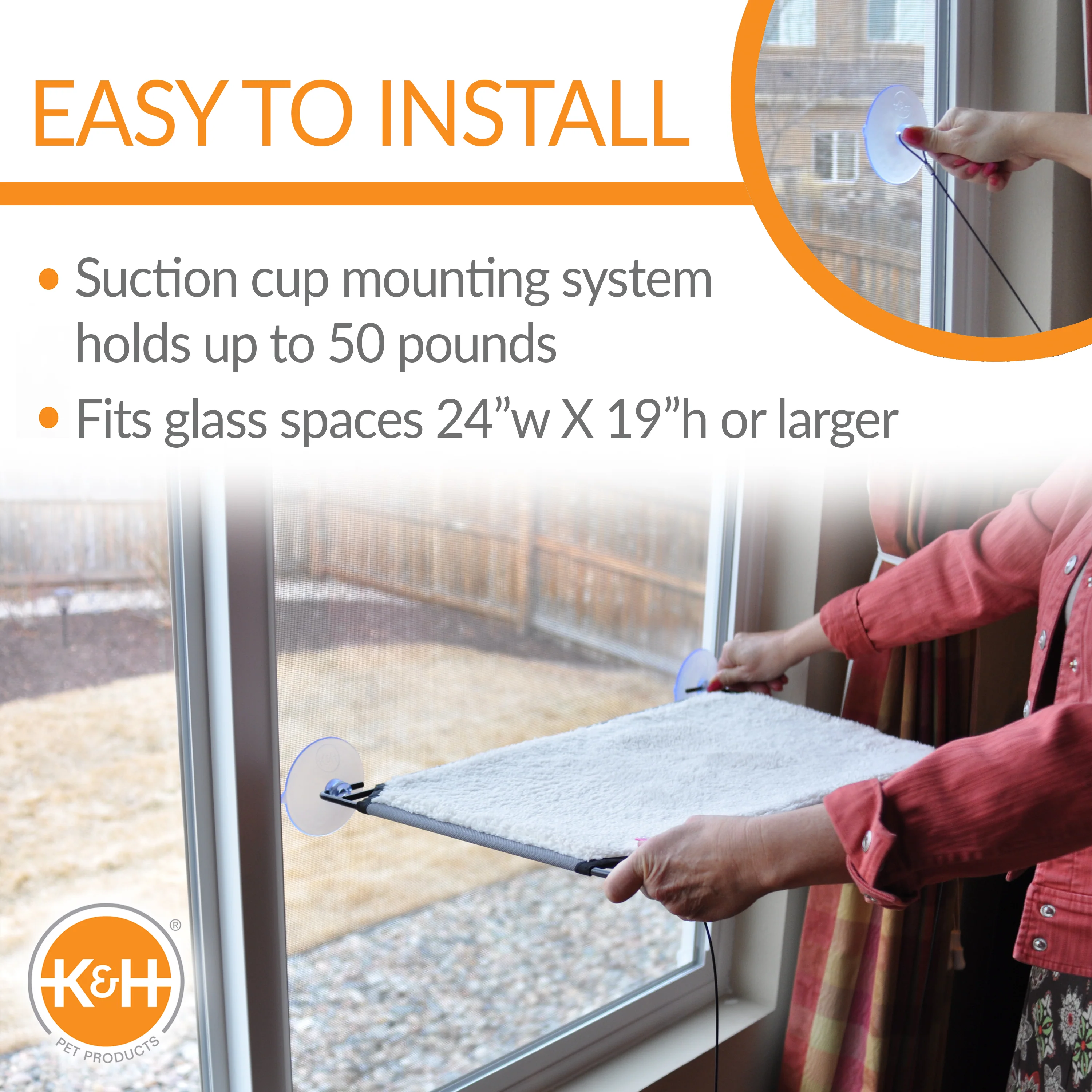 K&H Window Lounger Kitty Sill - Image 5